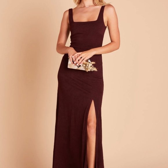 Birdy Grey ALEX CONVERTIBLE DRESS CREPE CABERNET - Picture 5 of 9